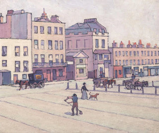 La Maison de pesage du marché de Cumberland - Robert Polhill Bevan — visning af kunstværket