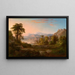 Un rêve d'Italie - Robert S. Duncanson — indrammet kunstværk på væggen