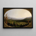 Vue d'Asheville, Caroline du Nord - Robert S. Duncanson — indrammet kunstværk på væggen