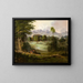 Château de Chapultepec - Robert S. Duncanson — indrammet kunstværk på væggen
