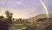 Landskab med regnbue - Robert S. Duncanson — visning af kunstværket