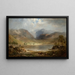 Loch Long - Robert S. Duncanson — indrammet kunstværk på væggen