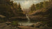 Bassin de montagne - Robert S. Duncanson — visning af kunstværket