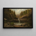 Bassin de montagne - Robert S. Duncanson — indrammet kunstværk på væggen