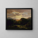 Souvenirs d'une scène près d'Auerbach - Robert S. Duncanson — indrammet kunstværk på væggen