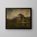 Voler le nid d'aigle - Robert S. Duncanson — indrammet kunstværk på væggen