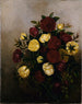 Nature morte aux roses - Robert S. Duncanson — visning af kunstværket