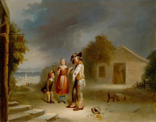 Le sort des ivrognes - Robert S. Duncanson — visning af kunstværket