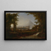 Le Jardin d'Éden - Robert S. Duncanson — indrammet kunstværk på væggen