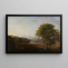 Landskab Uden titel - Robert S. Duncanson — indrammet kunstværk på væggen