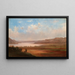 Vue du lac Pepin, Minnesota - Robert S. Duncanson — indrammet kunstværk på væggen