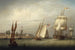 Port of Boston - Robert Salmon — visning af kunstværket