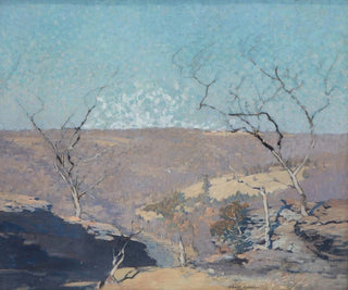 Point Pleasant i Tohickon-dalen, Pennsylvania - Robert Spencer — visning af kunstværket