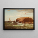 Rocher Seconnet, New Bedford, Massachusetts - Robert Swain Gifford — indrammet kunstværk på væggen