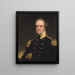 General Winfield Scott - Robert Walter Weir — indrammet kunstværk på væggen