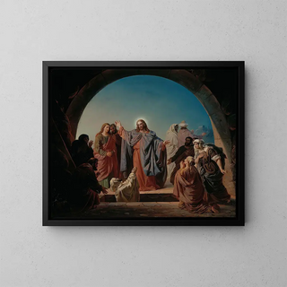Robert Wilhelm Ekman - Jesus Wakes Lazarus.webp