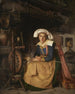 La Fileuse Bretonne The Spinner - Robert Wylie — visning af kunstværket