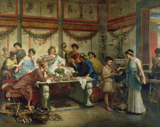 Roberto Bompiani - A Roman Feast.webp