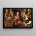 Le Christ et l'adultère - Rocco Marconi — indrammet kunstværk på væggen
