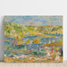 Reproduktion af maleriet af Guernsey-klipper med figurer (Strand på Guernsey) - Pierre-Auguste Renoir