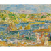 Reproduktion af maleriet af Guernsey-klipper med figurer (Strand på Guernsey) - Pierre-Auguste Renoir