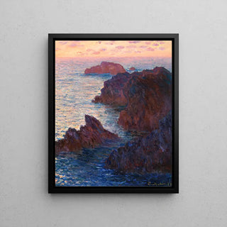 Klipper ved Belle Île, Port-Domois - Claude Monet