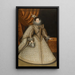 Portrait af Isabel de Bourbon - Rodrigo de Villandrando — indrammet kunstværk på væggen