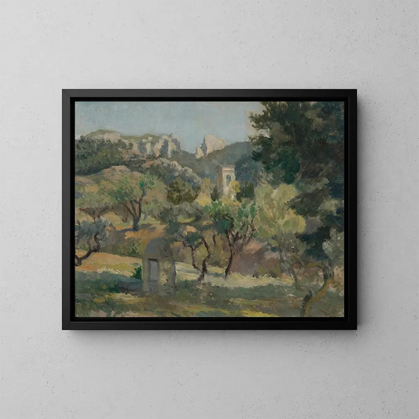 Puits de Saint-Rémy - Roger Fry — indrammet kunstværk på væggen
