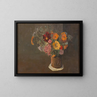 Roger Fry - Still Life Michaelmas Daisies in a Pot Tankard.webp
