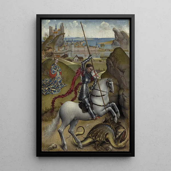 Rogier van der Weyden - Saint George and the Dragon.webp