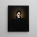 Portrait de Käthe Lieber - Roman Fekonja — indrammet kunstværk på væggen
