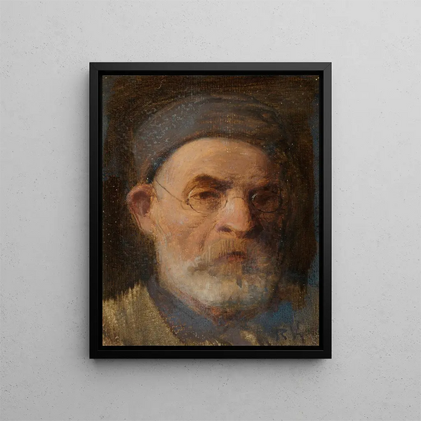 Portrait af en mand - Roman Kazimierz Kochanowski — indrammet kunstværk på væggen