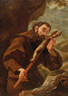 Saint François d'Assise i bøn - Romersk skole — visning af kunstværket