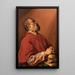Saint Philippe Néri - Romerskole — indrammet kunstværk på væggen