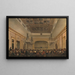 Inauguration af den nye bygning af Maatschappij voor de Werkende Stand 13. juni 1883 - Rombertus Julianus van Arum — indrammet kunstværk på væggen