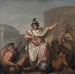 Rome som verdens herskerinde - Nicolai Abildgaard — vist i et interiør