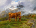 Highland kvæg maleri - Rosa Bonheur — visning af kunstværket