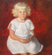 Skagen Rose Maleri, Pige af Fisker på Søndag - Michael Ancher — visning af kunstværket
