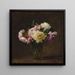 Roses - Henri Fantin-Latour — indrammet kunstværk på væggen