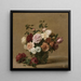 Reproduktion af maleriet Roses i en glasglobus - Henri Fantin-Latour