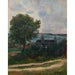 Reproduktion af maleriet Rouen, kirken Saint-Ouen - Paul Gauguin