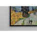 Reproduktion af maleriet Vej med en cypres og en stjerne - Vincent van Gogh