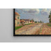 Reproduktion af maleriet af Route de Versailles, Rocquencourt - Camille Pissarro