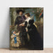 Reproduktion af maleriet Peter Paul Rubens' maleri, hans kone Helena Fourment og deres søn Frans - Peter Paul Rubens