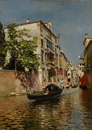 Rubens Santoro - A Venetian Canal.webp