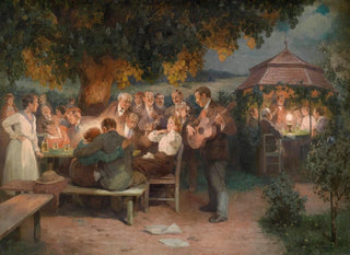 Rudolf Alfred Hger - Beim Heurigen.webp