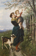 kirsebærblomster - Rudolf Epp — visning af kunstværket