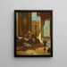 Le favori - Rudolf Ernst — indrammet kunstværk på væggen