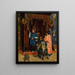 Fidèles dans un Sanctuaire Bouddhiste - Rudolf Ernst — indrammet kunstværk på væggen