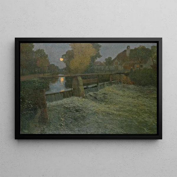 Rudolf Quittner - Die Schleuse.webp